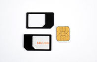 Черный Micro пластмассы 3FF к нормальному переходнике SIM, микро- 500pcs в Polybag