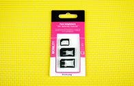переходника карточки Micro SIM iPhone 4 Nano, пластичный ABS 4FF к 3FF