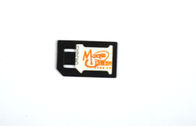 Микро- черный Nano переходника SIM для нормального ABS пластмассы мобильного телефона