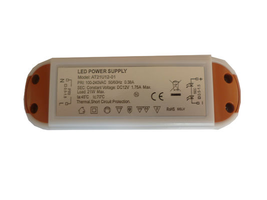 фактор наивысшей мощности 24W внешний вел водителя, электропитания DC 12V постоянн водить напряжением тока