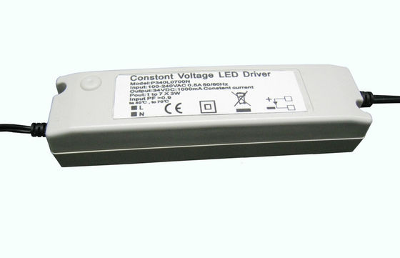 Постоянн водитель 800ma СИД напряжения тока 24VDC, всеобщий AC Input/полный диапасон