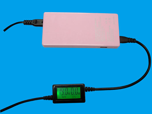 переходника силы компьтер-книжки LCD тонкой сини автомобиля 90W всеобщий