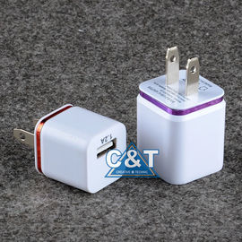 Заряжатель стены Iphone 6 дома 2-Тона переходники мощьности импульса Usb двойного порта 3.1A