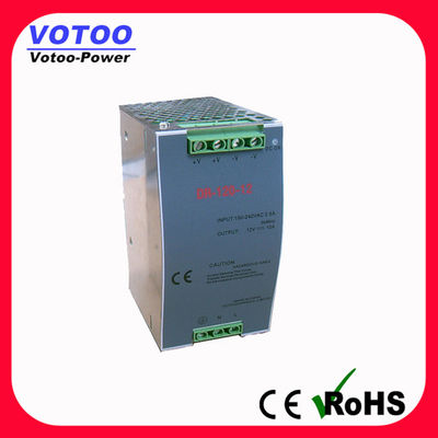 Металл 120W высокой эффективности одновыходовой В электропитании 12V 10A рельса