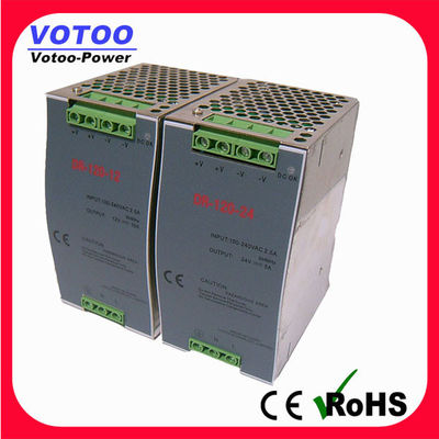 Металл 120W высокой эффективности одновыходовой В электропитании 12V 10A рельса