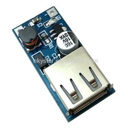 DC - Шаг конвертера DC вверх по модулю подталкивания 5V для Arduino с 2 батареями AA
