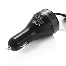 заряжатель автомобиля порта USB 4.2A 21W 3 с встроенный переходникой силы кабеля USB Micro