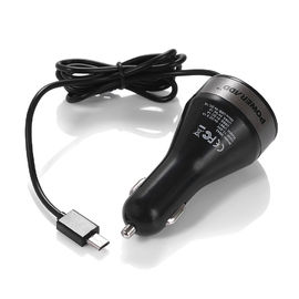 заряжатель автомобиля порта USB 4.2A 21W 3 с встроенный переходникой силы кабеля USB Micro
