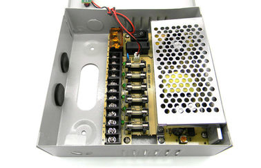 Электропитание камеры CCTV 9 каналов, коробка электропитания CCTV 12V 5Amps