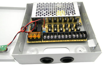 Электропитание камеры CCTV 9 каналов, коробка электропитания CCTV 12V 5Amps