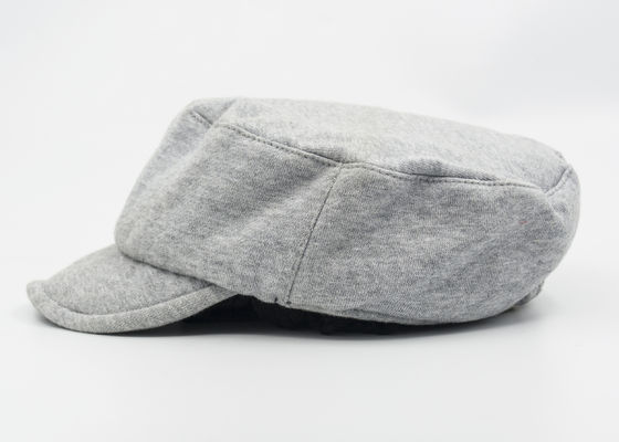 Крышки хлопка зимы brim Adjutable серой мягкой воинской мягкий, модные крышки для людей