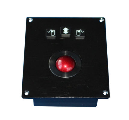 Доказательство вандала Trackball воиск черноты 25mm с красной феноловой смолаой Mechnical