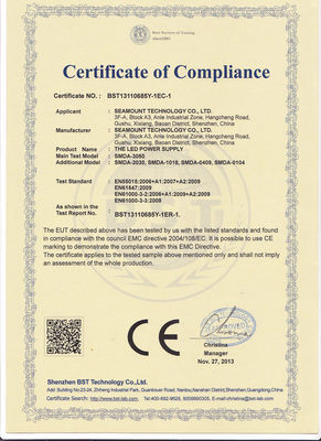 водители СИД течения AC 30W 50W 120V постоянн/изолировали электропитание 1.5A
