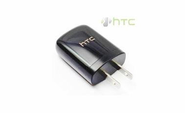 Конвертер переходники заряжателя перемещения USB OEM 5V 2A для сотового телефона HTC, черного цвета