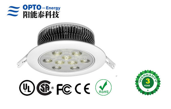 Постоянн напряжение тока 9W вело вниз с гостиницы 277Volt освещения с изготовленным на заказ ЛОГОСОМ