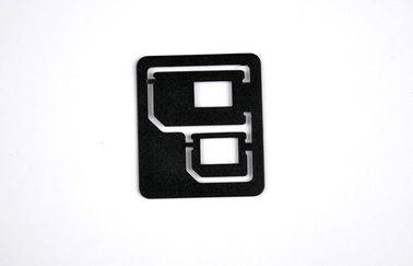 Нормальный переходника карточки сотового телефона SIM, ABS 250pcs Blcak пластичный в Polybag